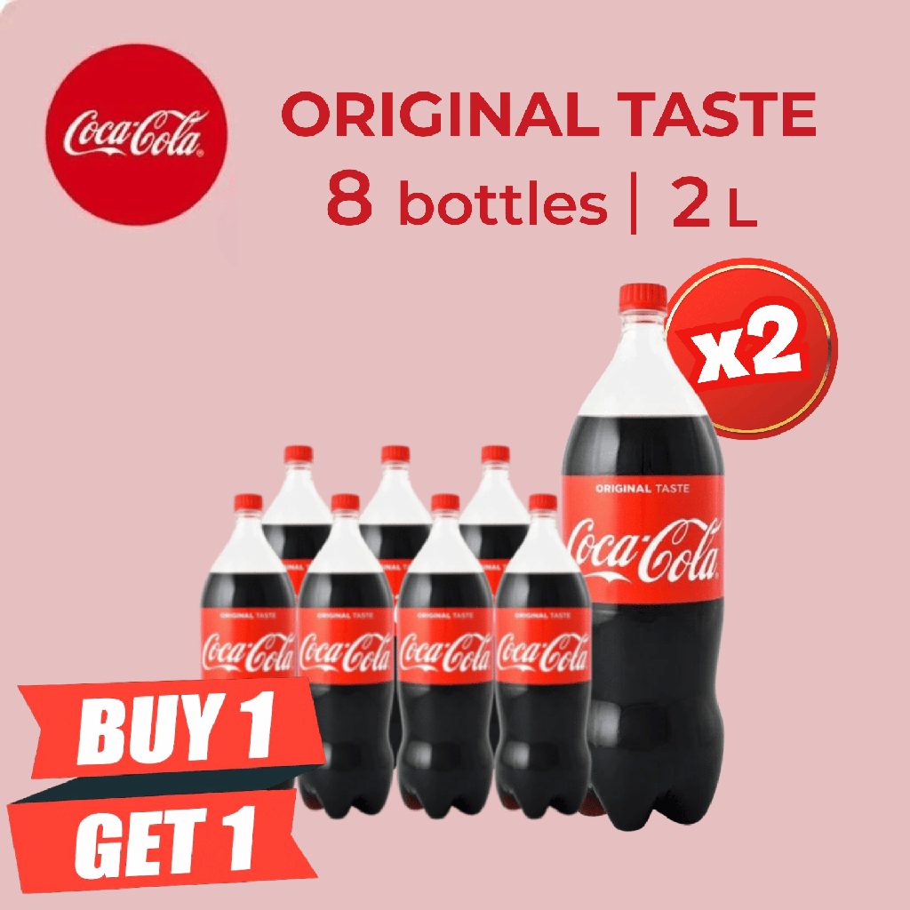 Coke 2000 ml NR x 8 (BOTO)