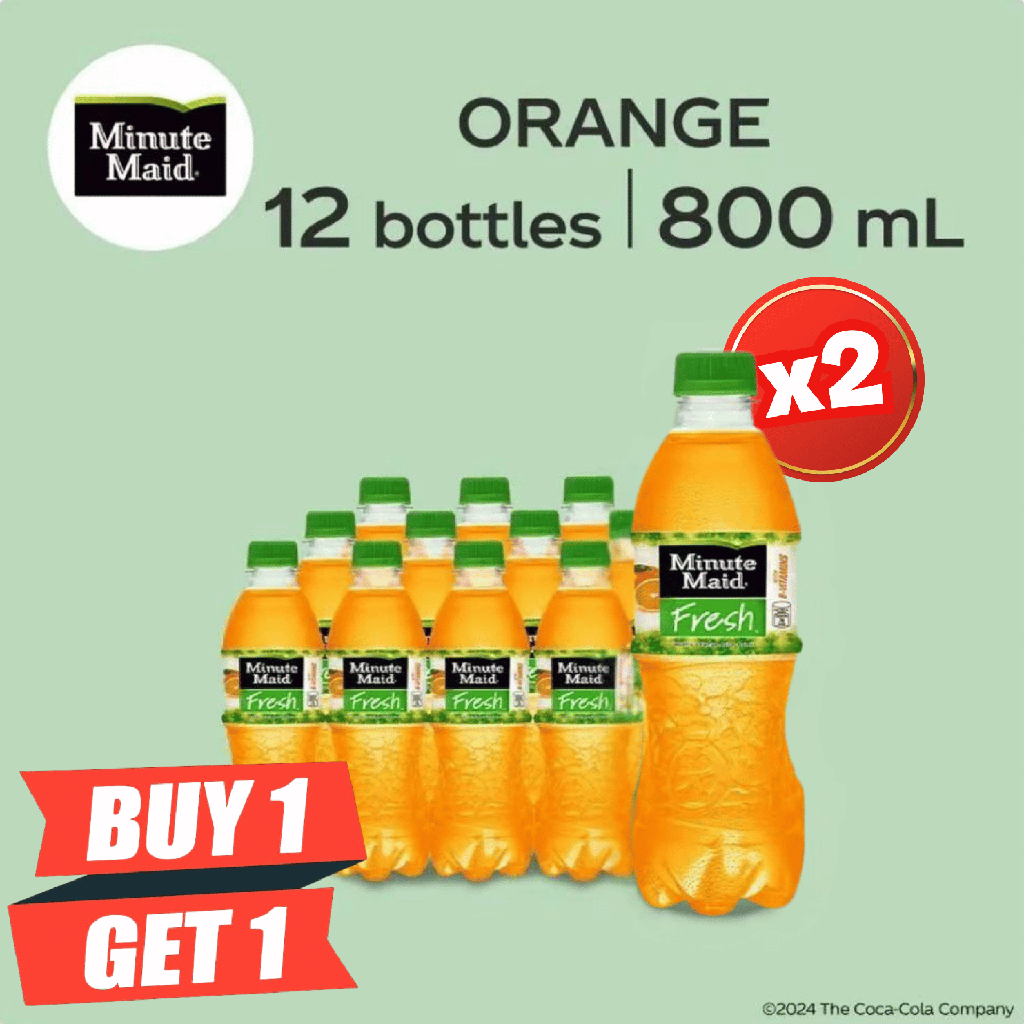 Minute Maid Fresh 800 ml x 12 (BOTO)