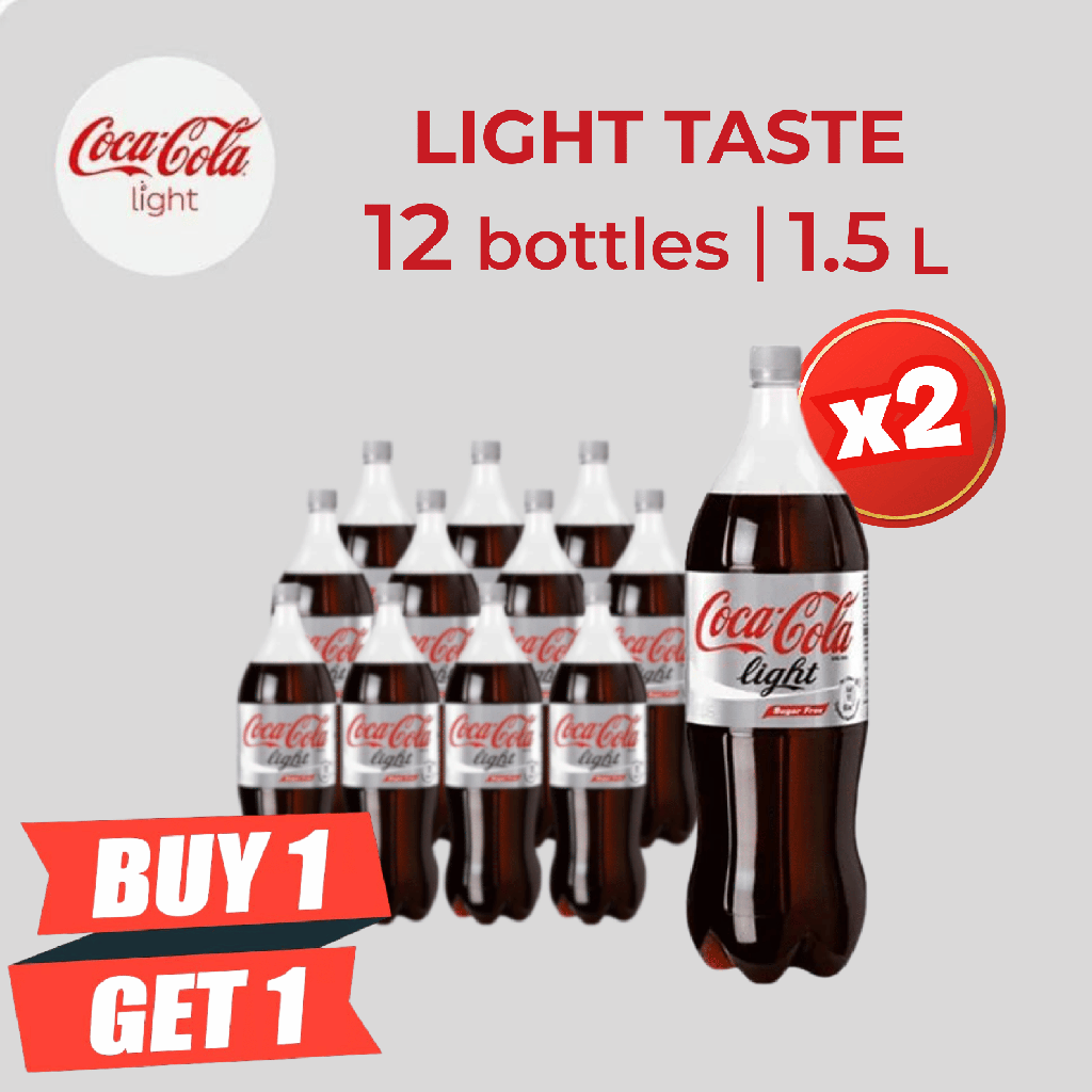 Coke Light 1500 ml NR x 12 (BOTO)