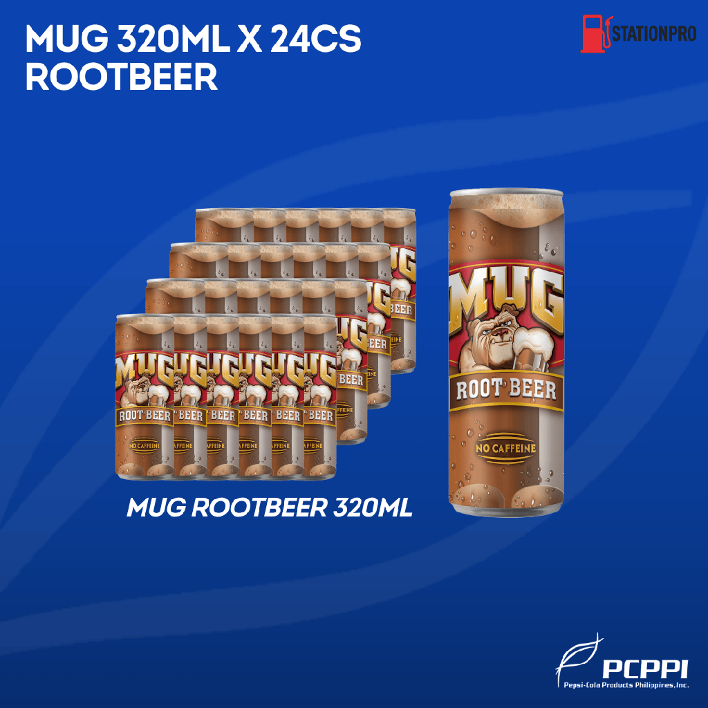 Mug Regular Rootbeer 320mL Can /24