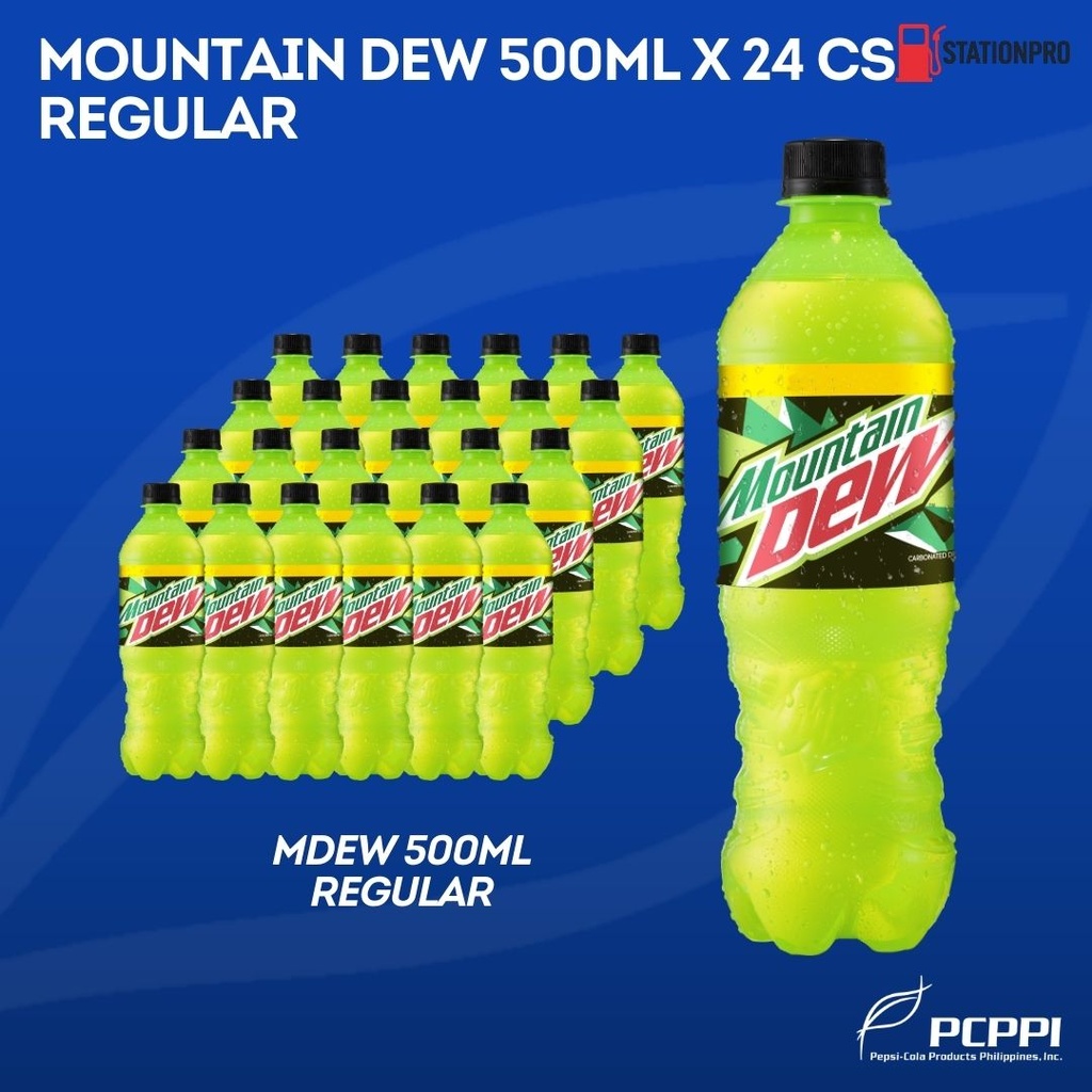Mountain Dew Regular 500mL PET /24