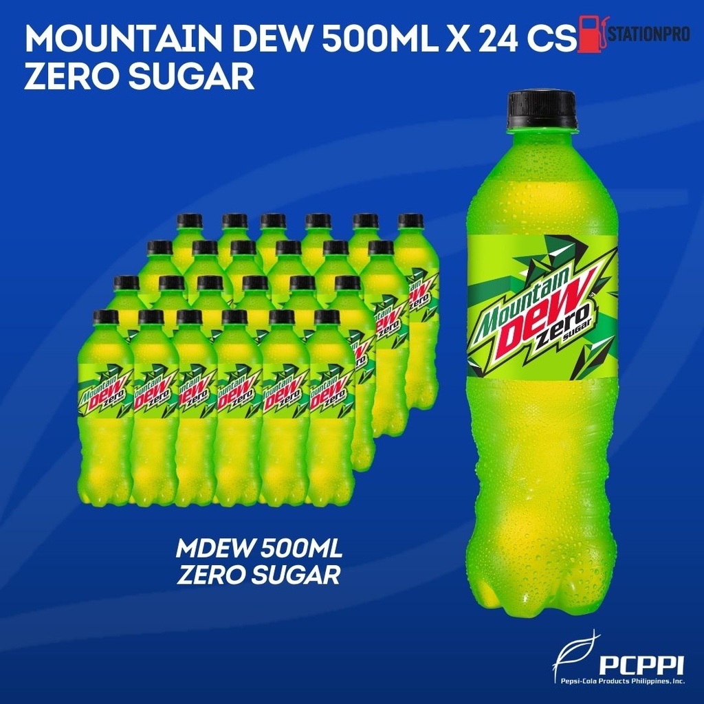 Mountain Dew Zero Sugar 500ml PET/ 24