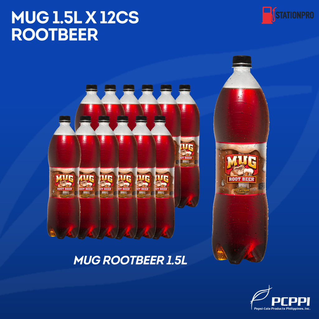 Mug Regular Rootbeer 1.5L PET /12