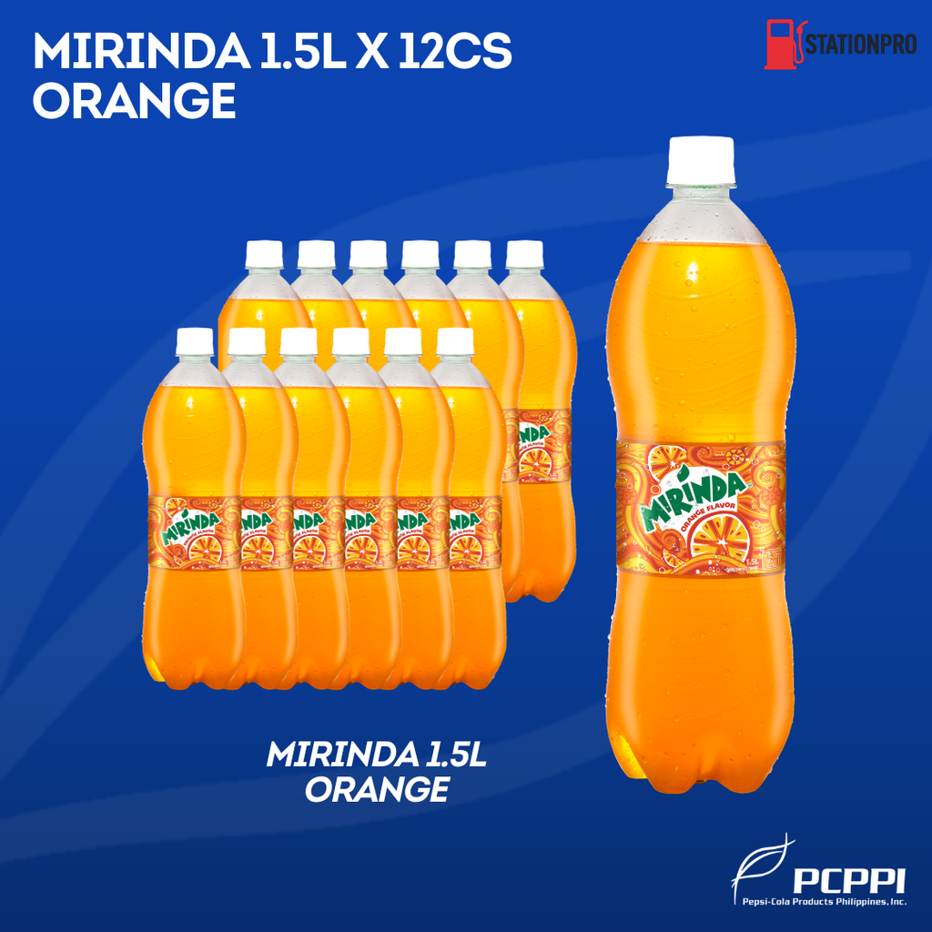 Mirinda Regular Orange 1.5L PET /12