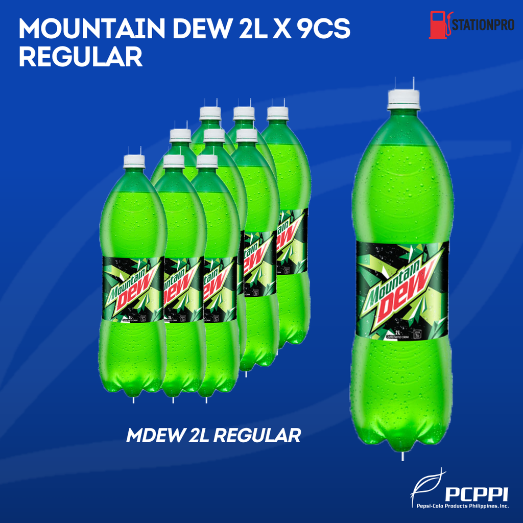 Mountain Dew Regulr 2L PET/9
