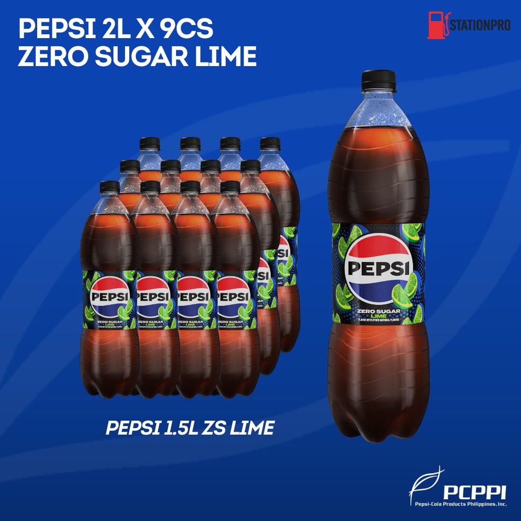 Pepsi Zero Sugar Line Regular 2L PET /9