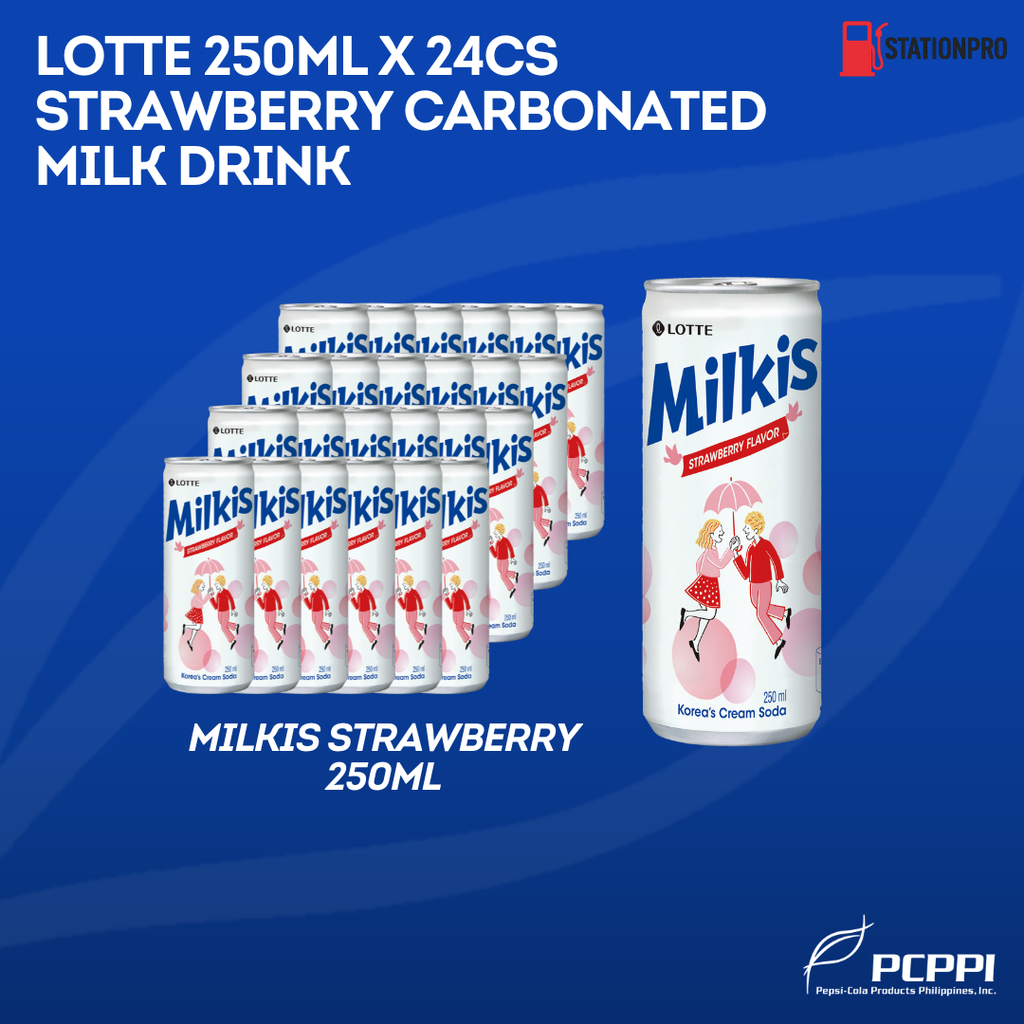 Milkis Strawberry 250ml CAN /30