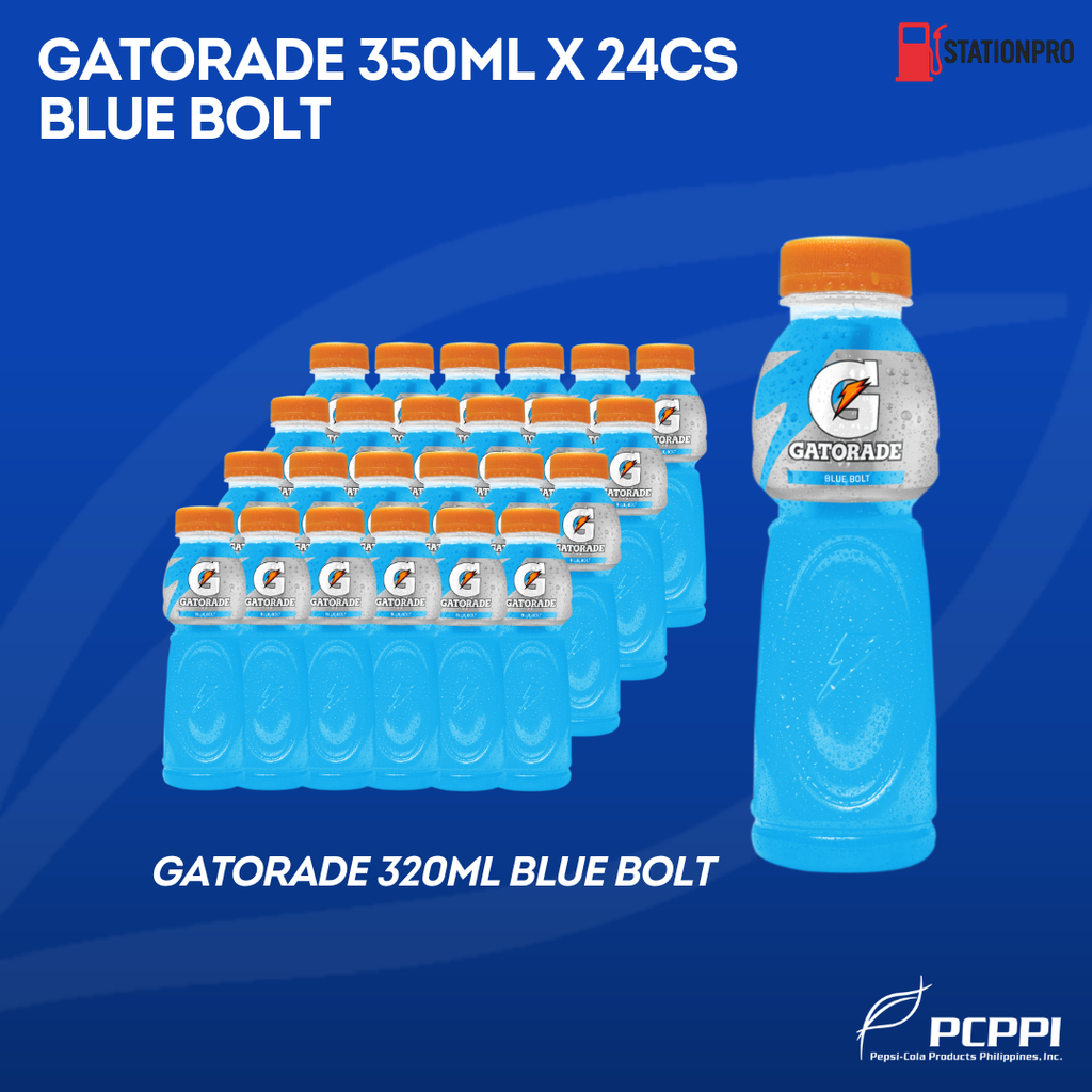 Gatorade Blue Bolt 350ml PET /24