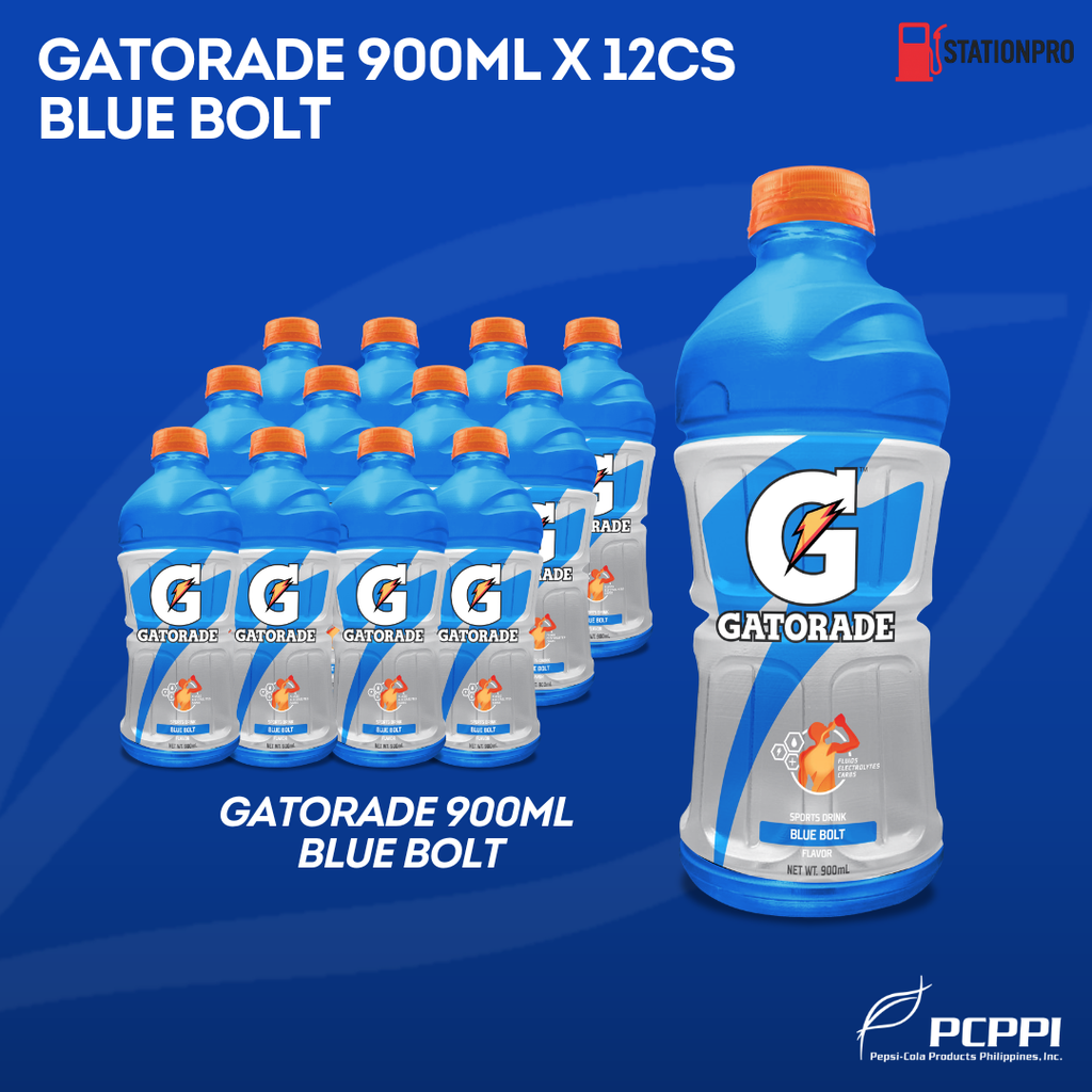 Gatorade Blue Bolt 900ml PET /12