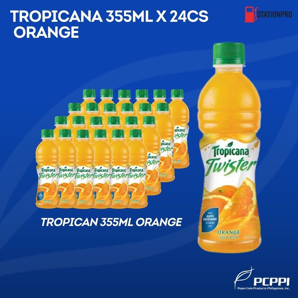 Tropicana Ornge 355ml PET/24