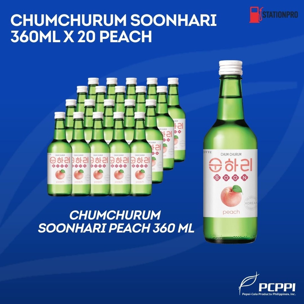 Chum Churum Peach 360ml NRG /20