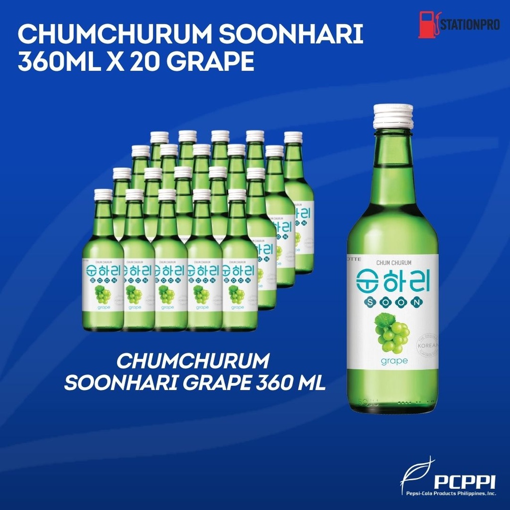 Chum Churum Grape 360ml NRG /20