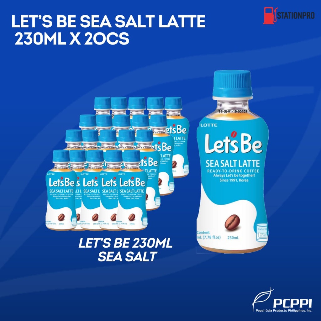 Let Be Sea Sal Lat 230ml PET /20