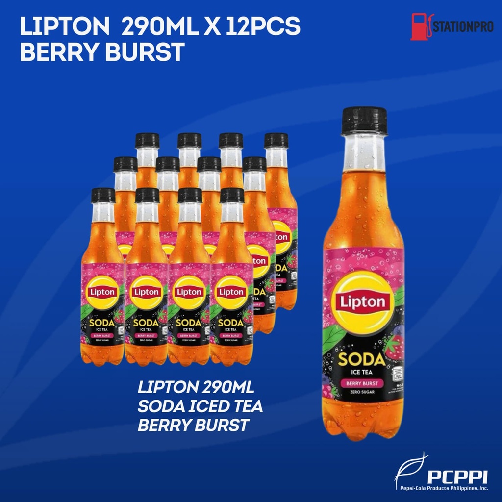 Lipton Soda Iced Tea Berry Burst 290ml