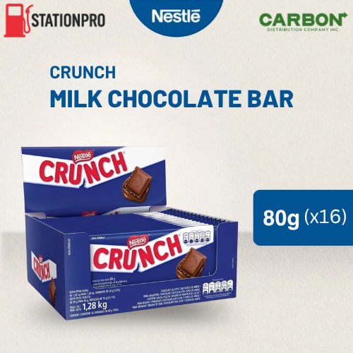 CRUNCH Chocolate 80g x 16