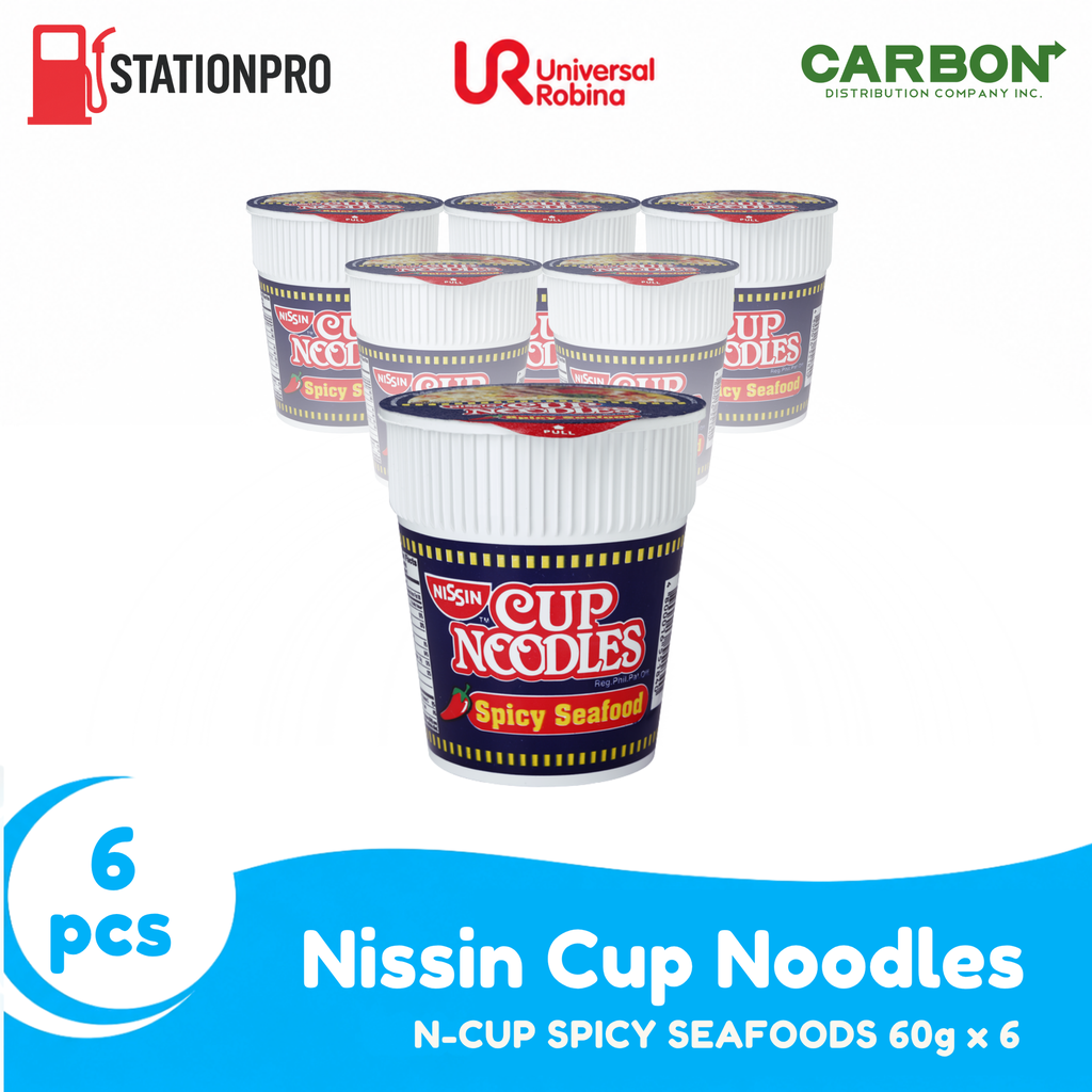 N-CUP SPICY SEAFOODS 60g x 6