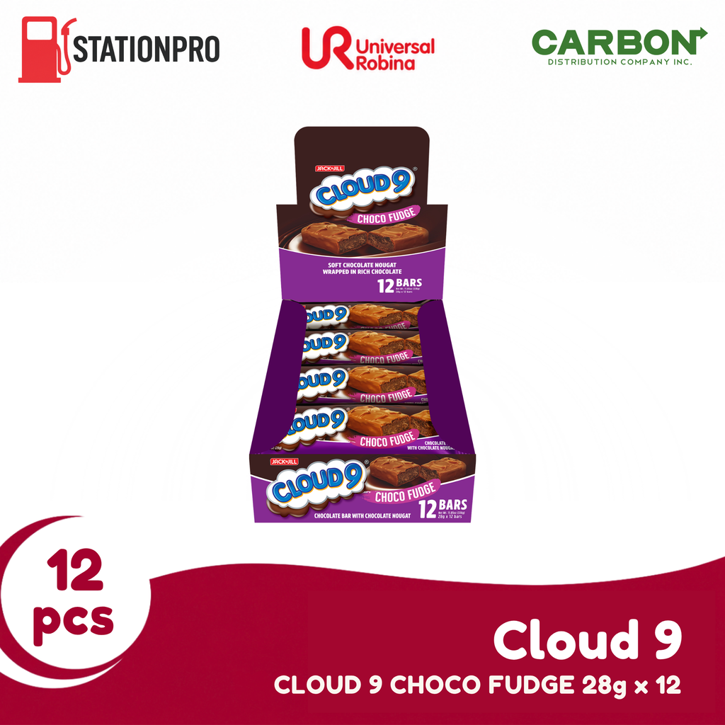 CLOUD 9 CHOCO FUDGE 28g x 12