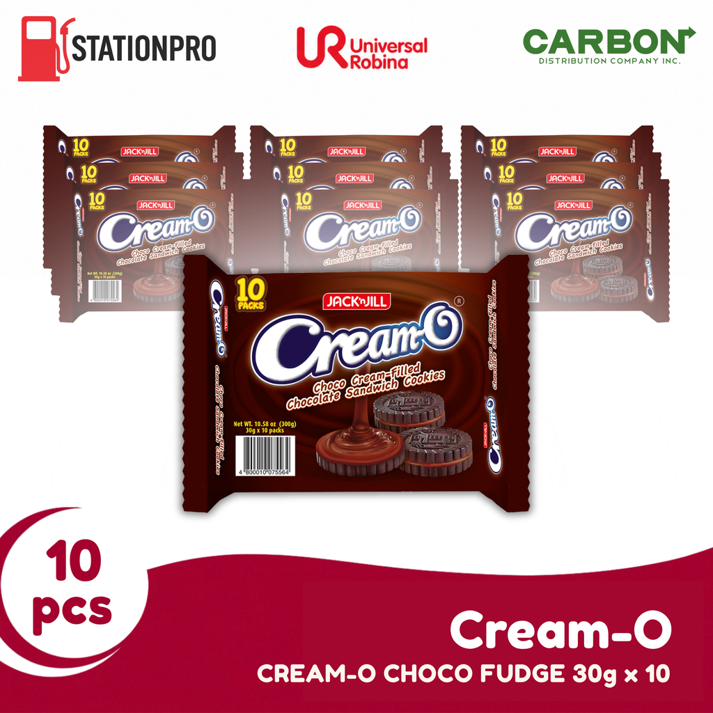 CREAM-O CHOCO FUDGE 30g x 10