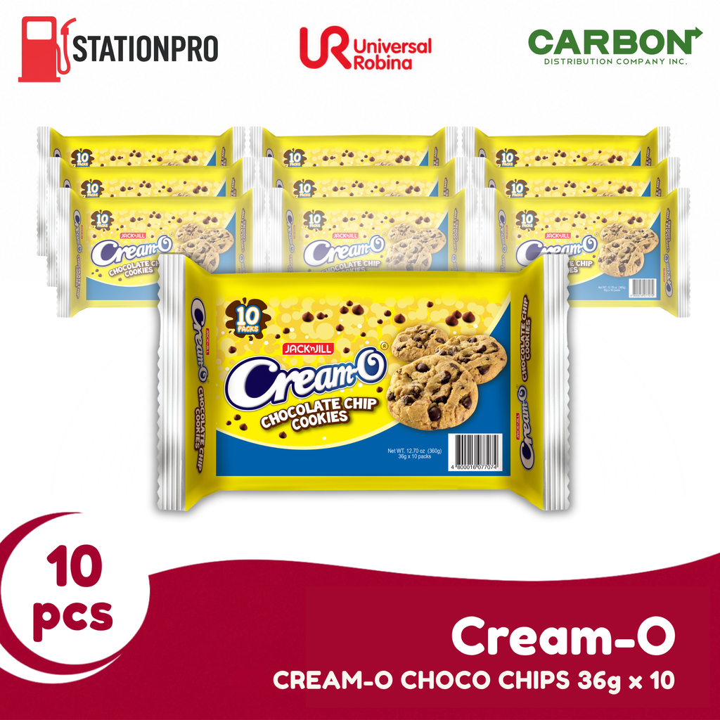 CREAM-O CHOCO CHIPS 36g x 10
