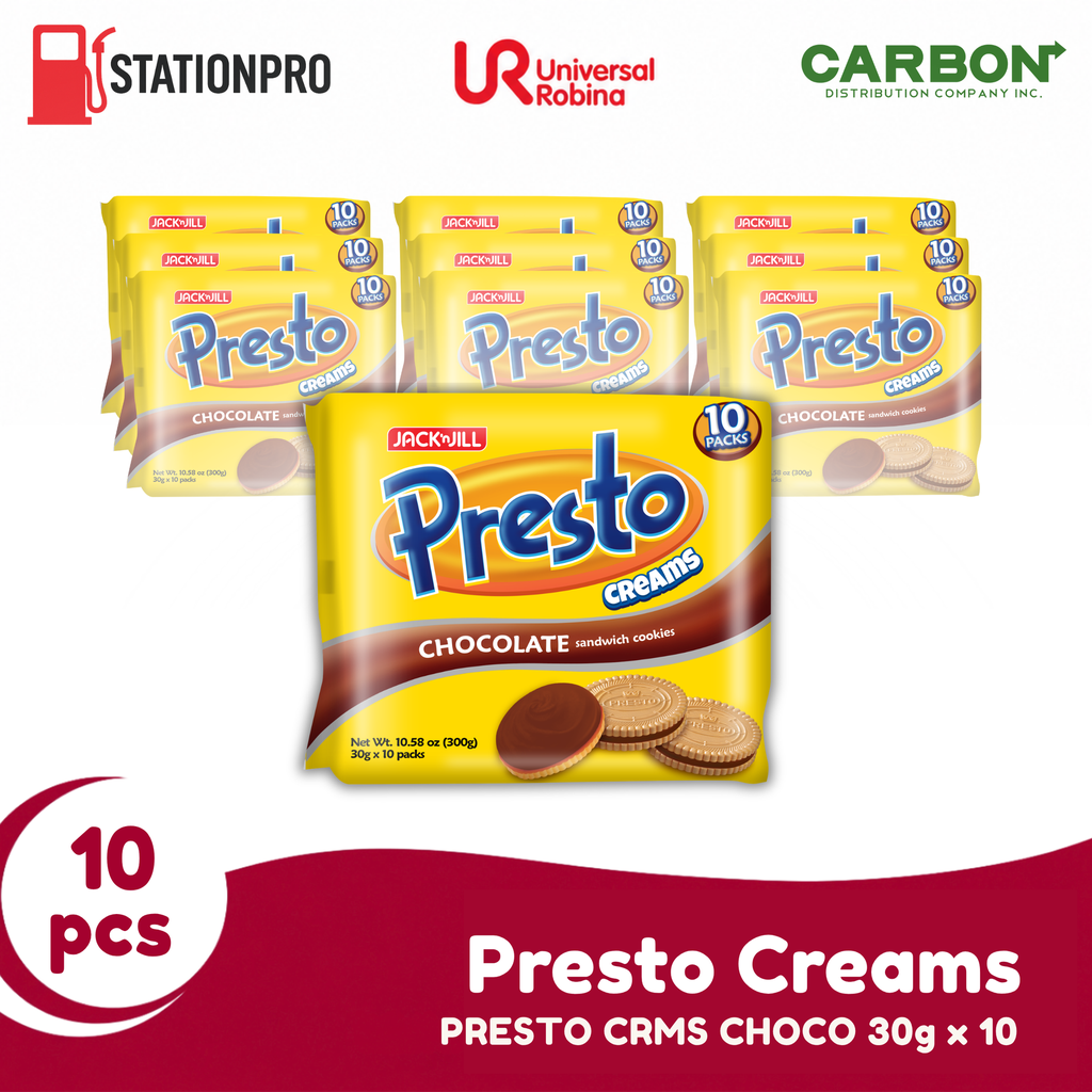 PRESTO CRMS CHOCO 30g x 10