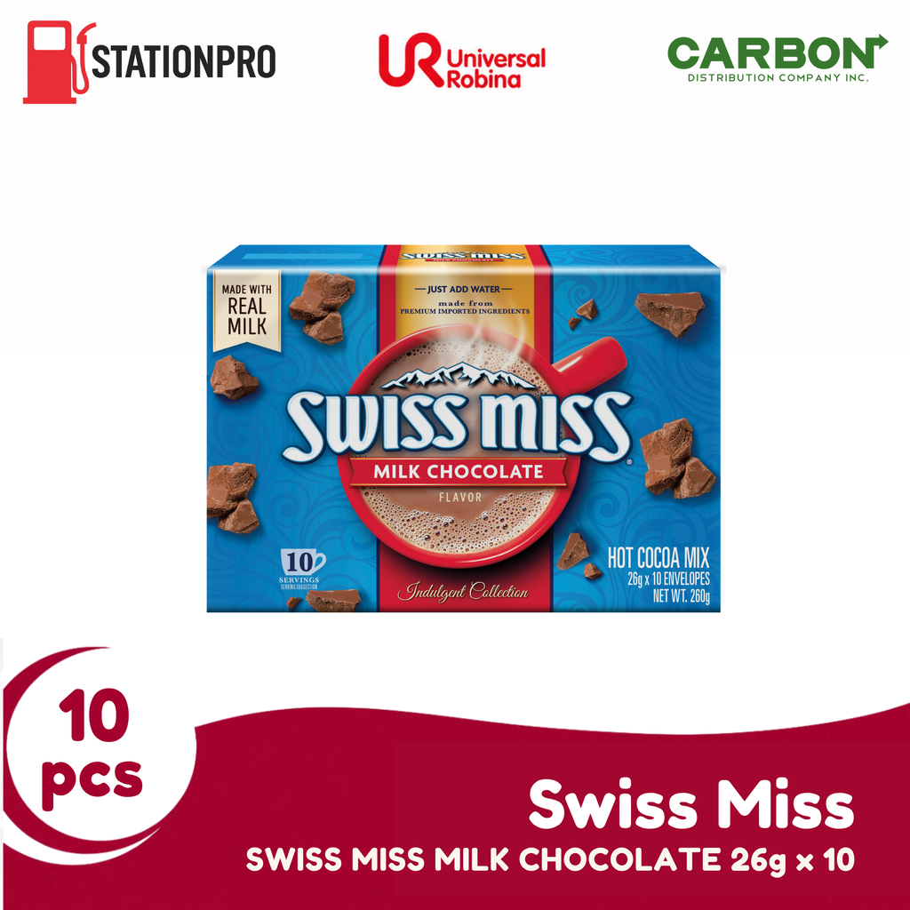 SWISS MISS MILK CHOCOLATE  26g x 10