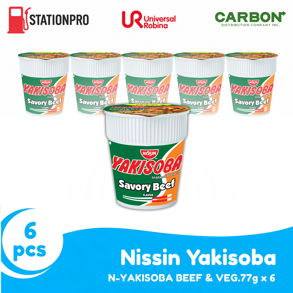 N-YAKISOBA BEEF & VEG.77g x 6