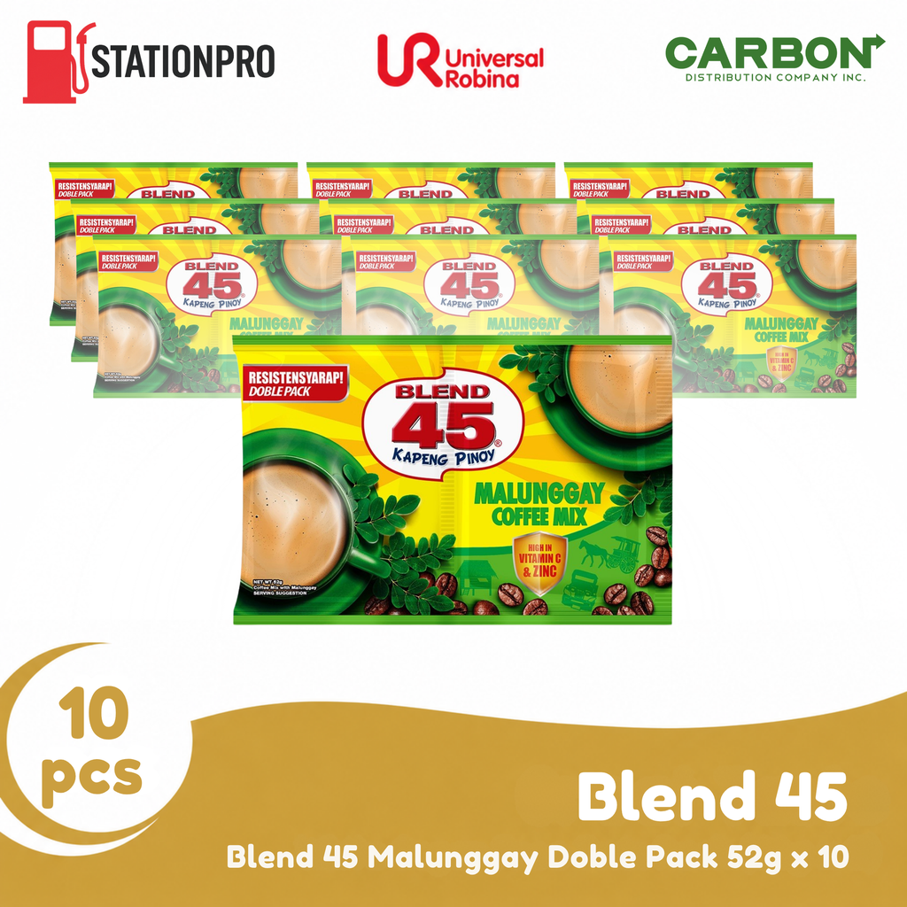 Blend 45 Malunggay Doble Pack 52g x 10