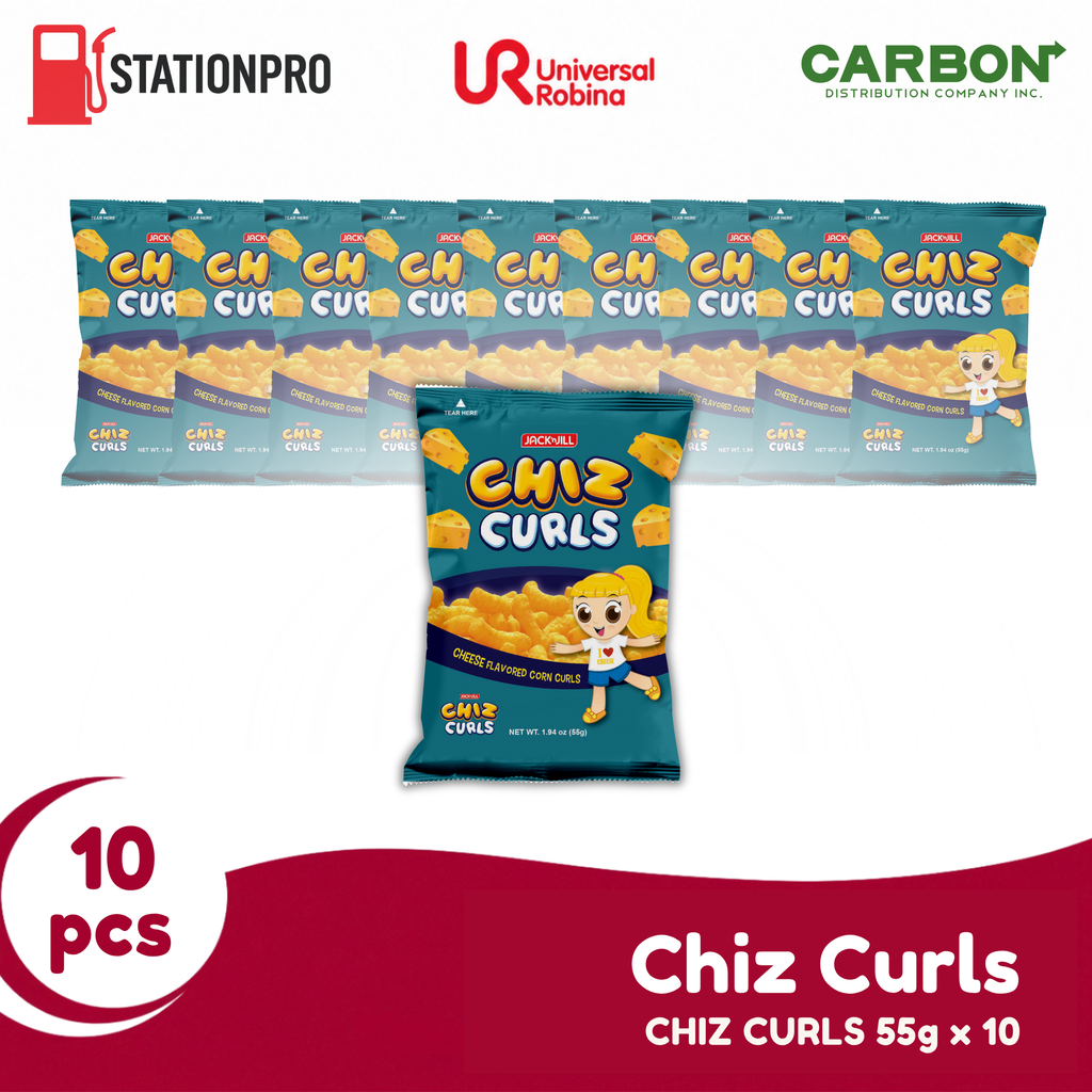 CHIZ CURLS 55g x 10