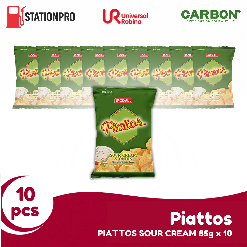 PIATTOS SOUR CREAM 85g x 10