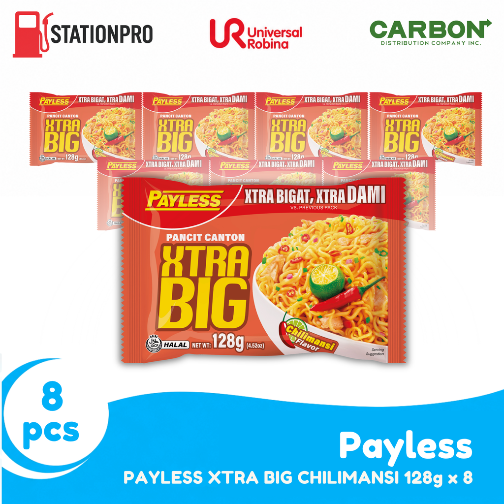 PAYLESS XTRA BIG CHILIMANSI 128g x 8
