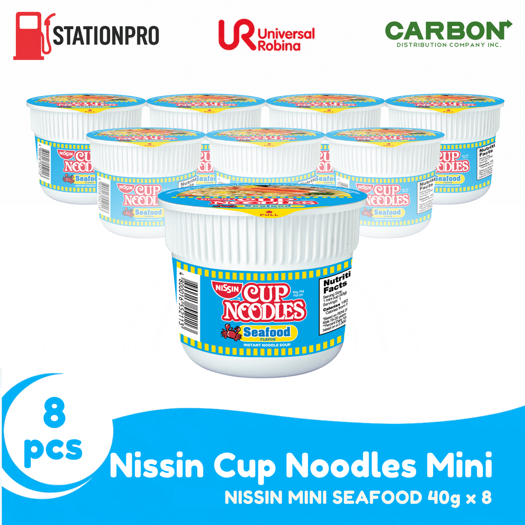 NISSIN MINI SEAFOOD 40g x 8