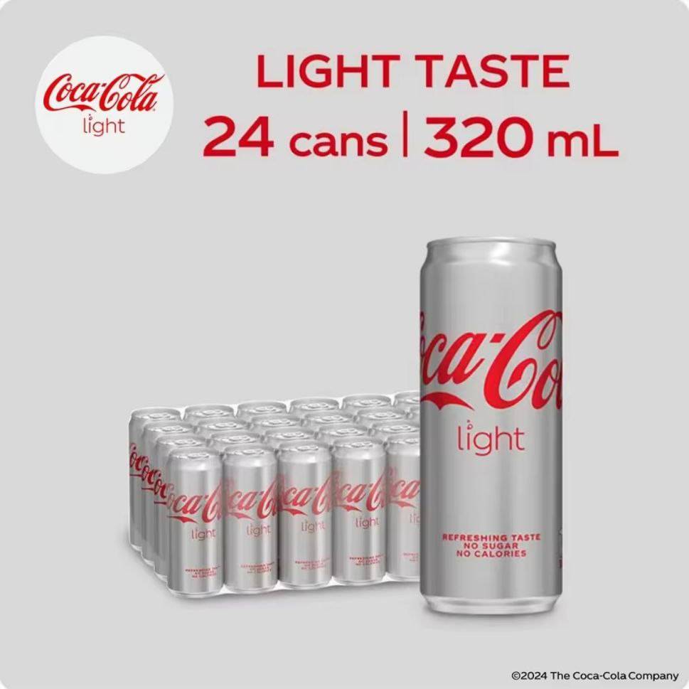 Coke Light 320 ml x 24
