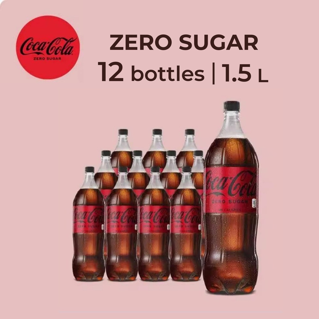 Coke No Sugar 1500 ml NR x 12