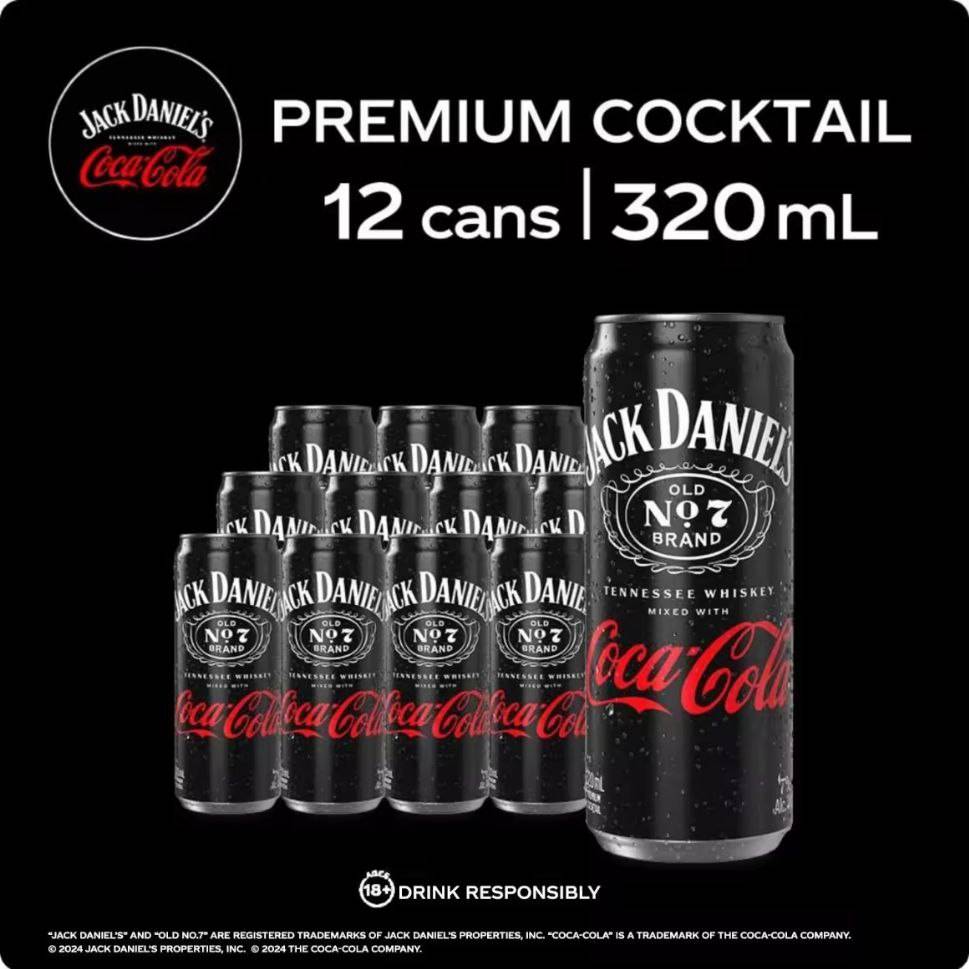 Jack & Coke 320 ml x 12