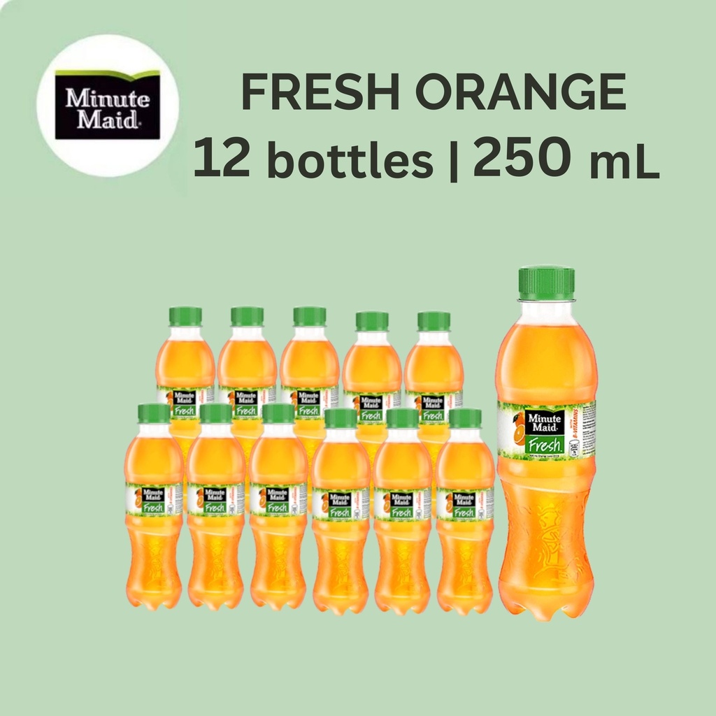 Minute Maid Fresh Orange 250 ml x 12
