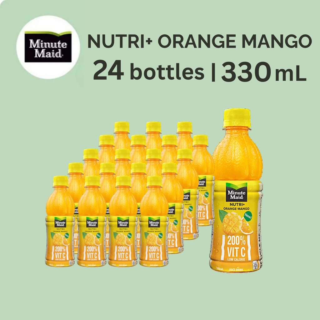 Minute Maid Nutri+ Orange Mango 330 ml X 24