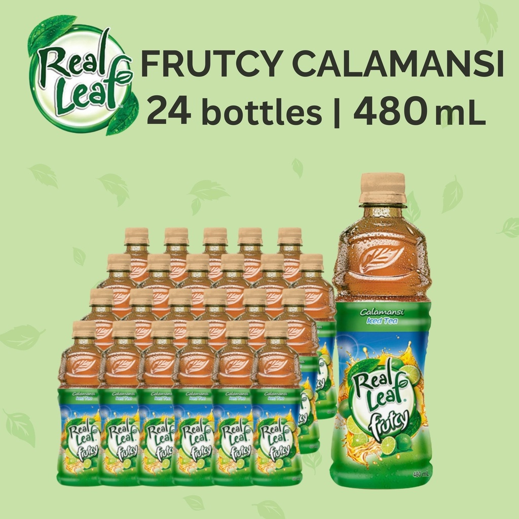 Real Leaf Frutcy Calamansi 480 ml x 24